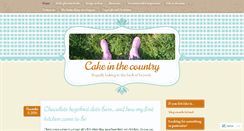 Desktop Screenshot of cakeinthecountry.com