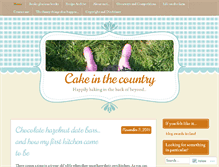 Tablet Screenshot of cakeinthecountry.com
